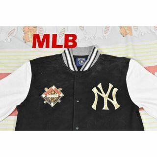 MLB - 90s MLB ホワイトソックス 袖レザー スタジャン MLB - 90s MLB ホワイトソックス 袖レザー スタジャン