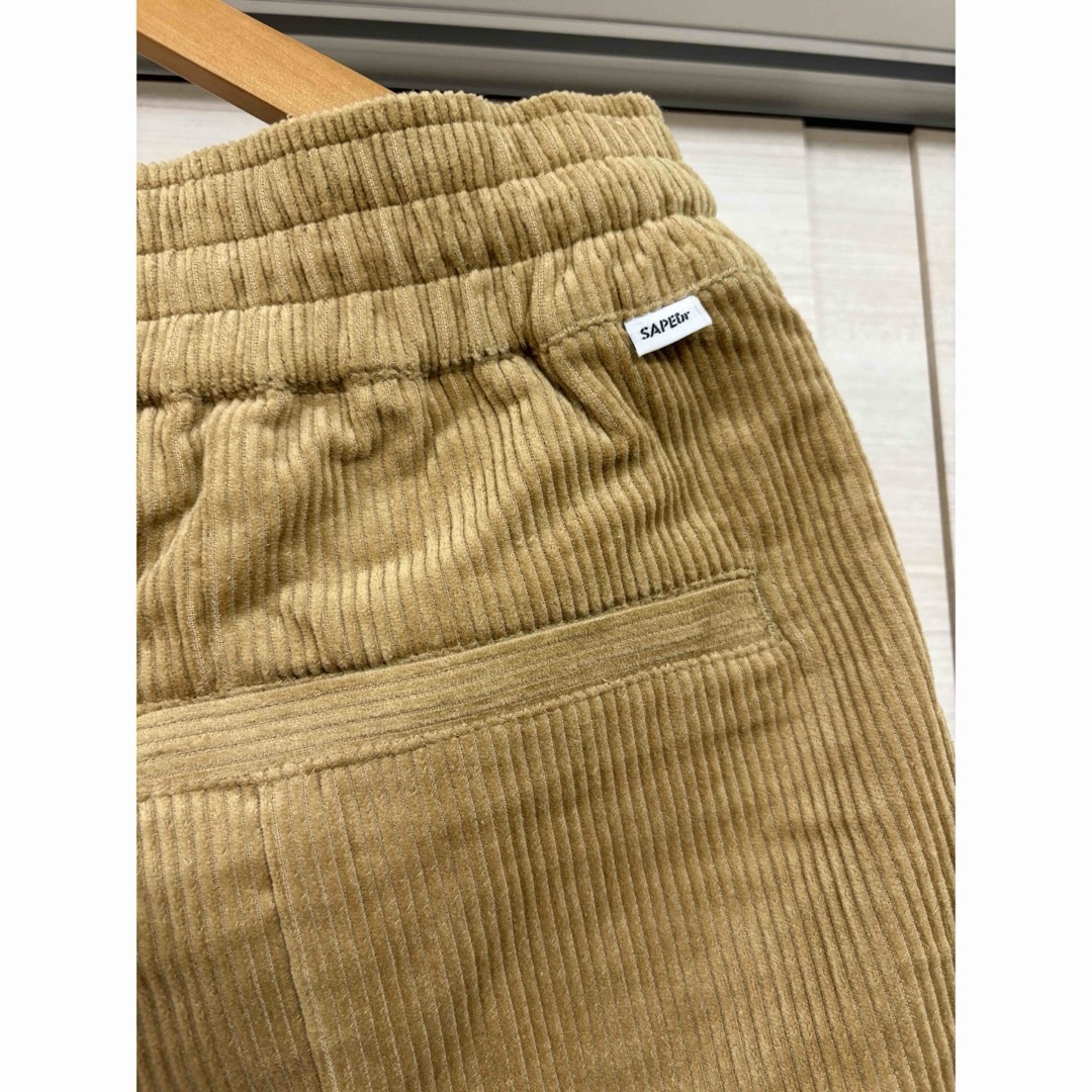 限定値下げ SAPEur CORDUROY PANTS ベージュ XL 限定値下げ SAPEur CORDUROY PANTS ベージュ XL