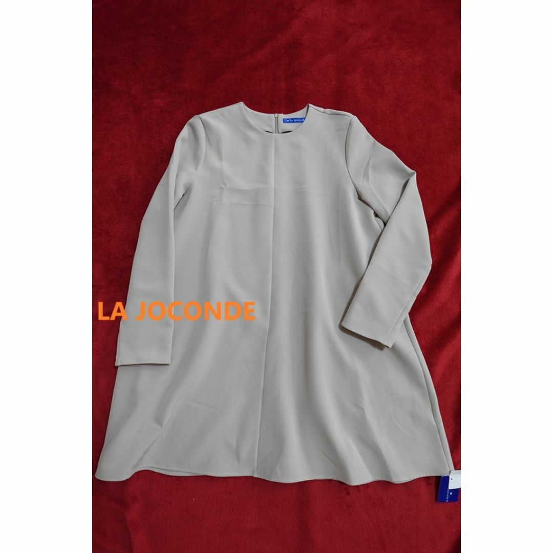 LA JOCONDE - 新品☆タグ付　LA　JOCONDE　ストレッチ　Aラインワンピース　長袖　４０