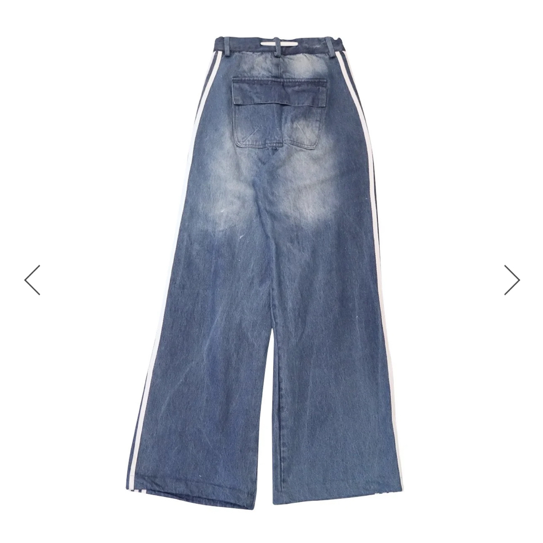 YORI SPORT 5 STRIPE DENIM PANTS YORI SPORT 5 STRIPE DENIM PANTS