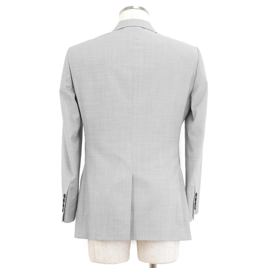 Dior - 【美品】ディオール ウール100% スーツ セットアップ ノッチドラペル 開き見せ 総裏仕立て センターベント テーラード 2B ジャケット ノープリーツ スラックス メンズ サイズ 46C/46C ライトグレー イタリア製 Dior 633C720A5719の通販 by オパール ラクマ店 Dior - 【美品】ディオール ウール100% スーツ セットアップ ノッチドラペル 開き見せ 総裏仕立て センターベント テーラード 2B ジャケット ノープリーツ スラックス メンズ サイズ 46C/46C ライトグレー イタリア製 Dior 633C720A5719の通販 by オパール ラクマ店