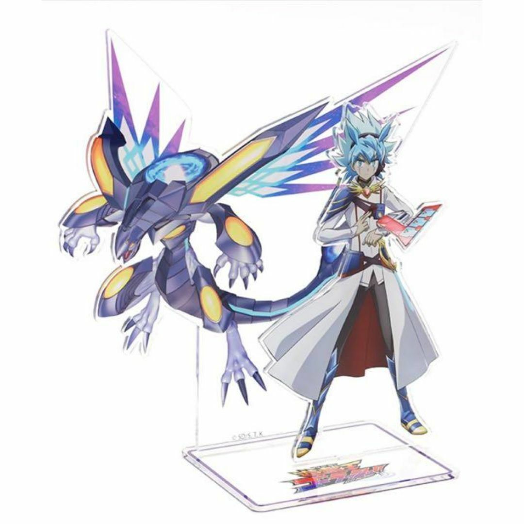 遊戯王ゴーラッシュ アクリルスタンド ユウディアス&ギャラクティカ・オブリビオ エンタメ/ホビーのアニメグッズ(その他)の商品写真