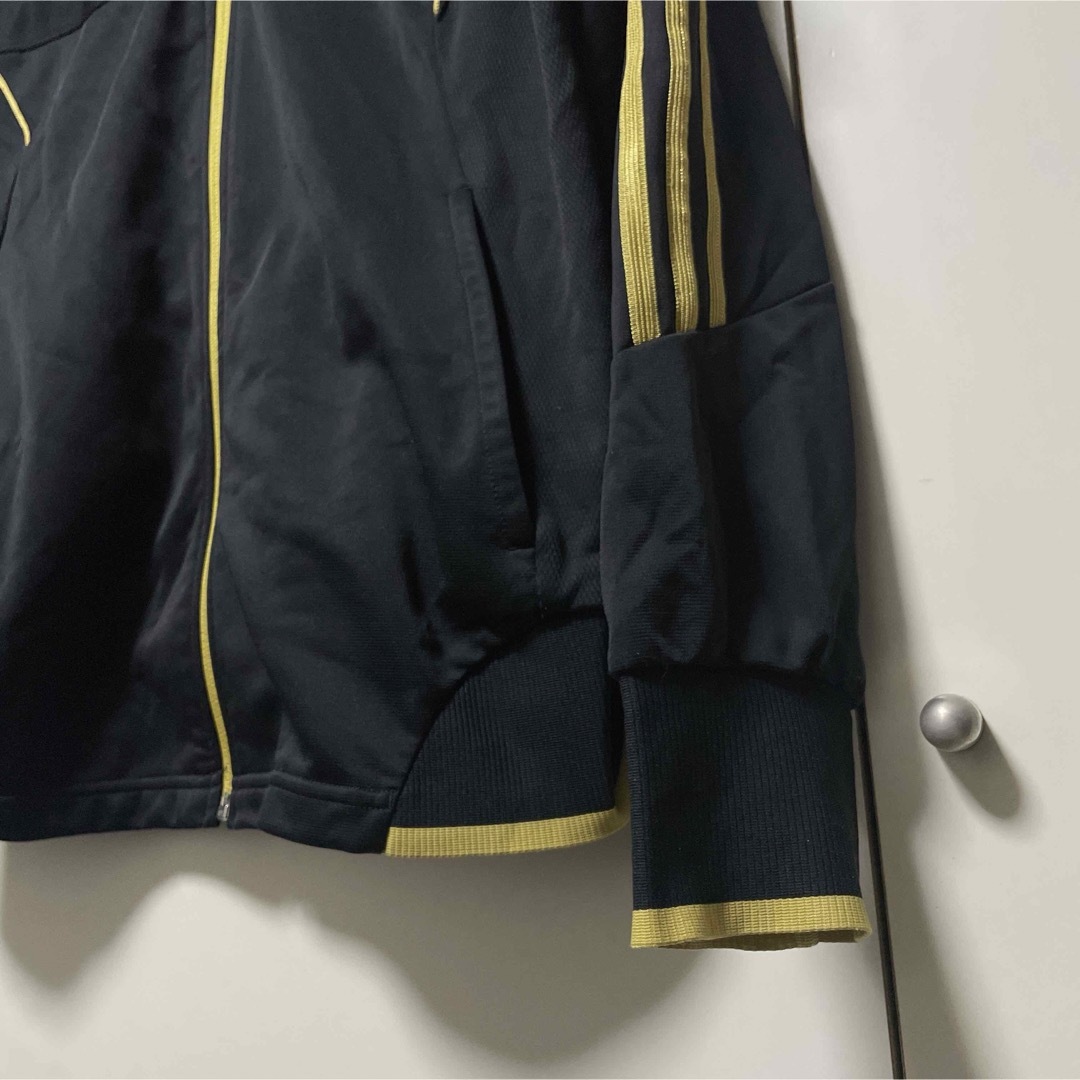 adidas - 【激安】adidasアディダス 黒×金ジャージ ブラックL adidas - 【激安】adidasアディダス 黒×金ジャージ ブラックL