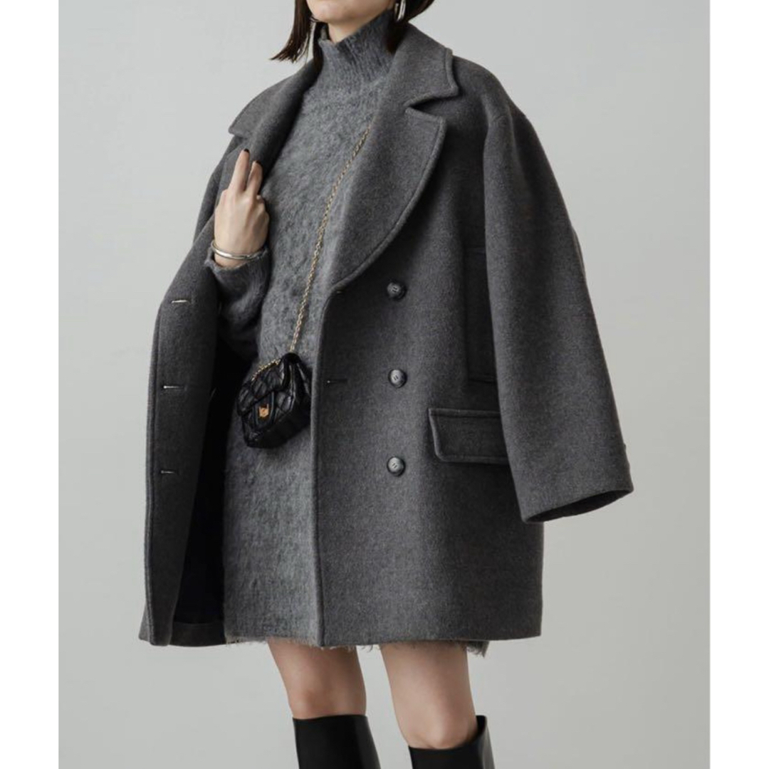 Loungedress - 新品同様 ラウンジドレス Pコート ピーコート Loungedress - 新品同様 ラウンジドレス Pコート ピーコート