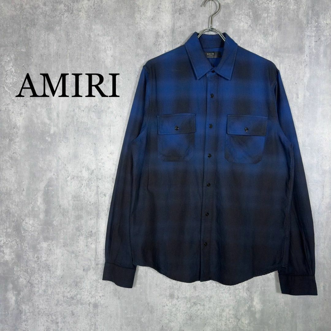 AMIRI - 『AMIRI』アミリ (S) チェックネルシャツの通販 by AMIRI - 『AMIRI』アミリ (S) チェックネルシャツの通販 by