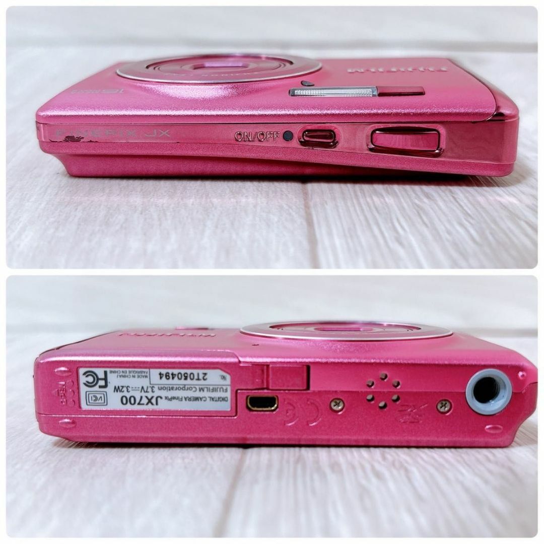 FUJIFILM コンパクトデジタルカメラ FinePix JX700 ピンク FUJIFILM コンパクトデジタルカメラ FinePix JX700 ピンク