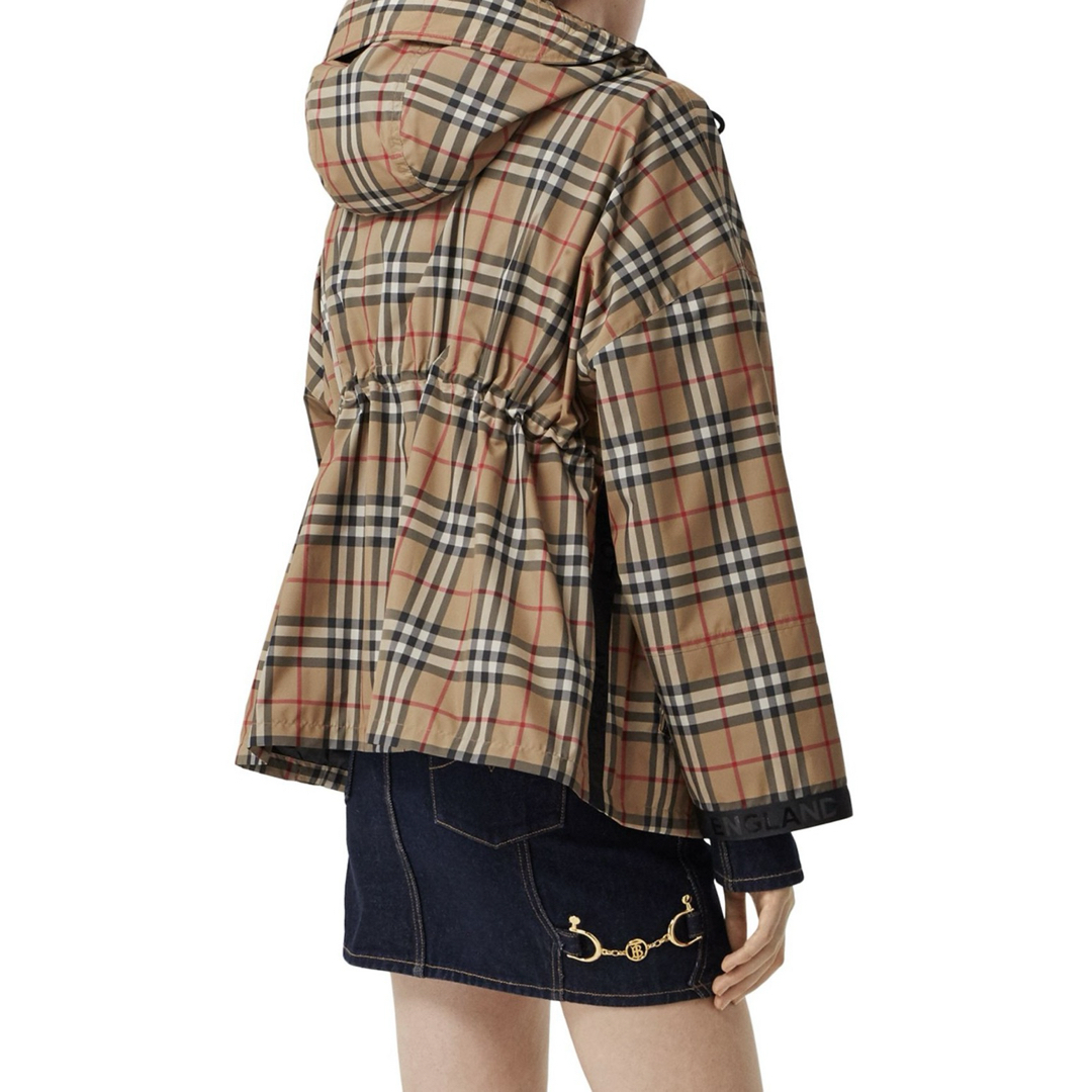 BURBERRY - 美品 Burberry ライトコート フーデッドジャケット BURBERRY - 美品 Burberry ライトコート フーデッドジャケット