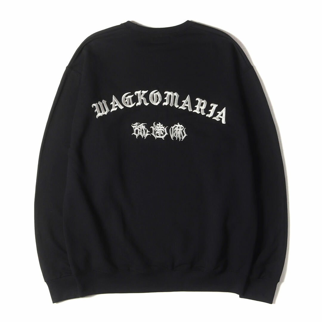 WACKO MARIA - 新品 WACKO MARIA ワコマリア スウェット サイズ:L 24SS 舐達麻 HIGH TIMES クルーネック スウェットシャツ (CREW NECK SWEAT SHIRT) ブラック 黒 トップス トレーナー コラボ【メンズ】の通販 by ブランド古着のBEEGLE by BooBee ラクマ店|ワコマリアなら WACKO MARIA - 新品 WACKO MARIA ワコマリア スウェット サイズ:L 24SS 舐達麻 HIGH TIMES クルーネック スウェットシャツ (CREW NECK SWEAT SHIRT) ブラック 黒 トップス トレーナー コラボ【メンズ】の通販 by ブランド古着のBEEGLE by BooBee ラクマ店|ワコマリアなら
