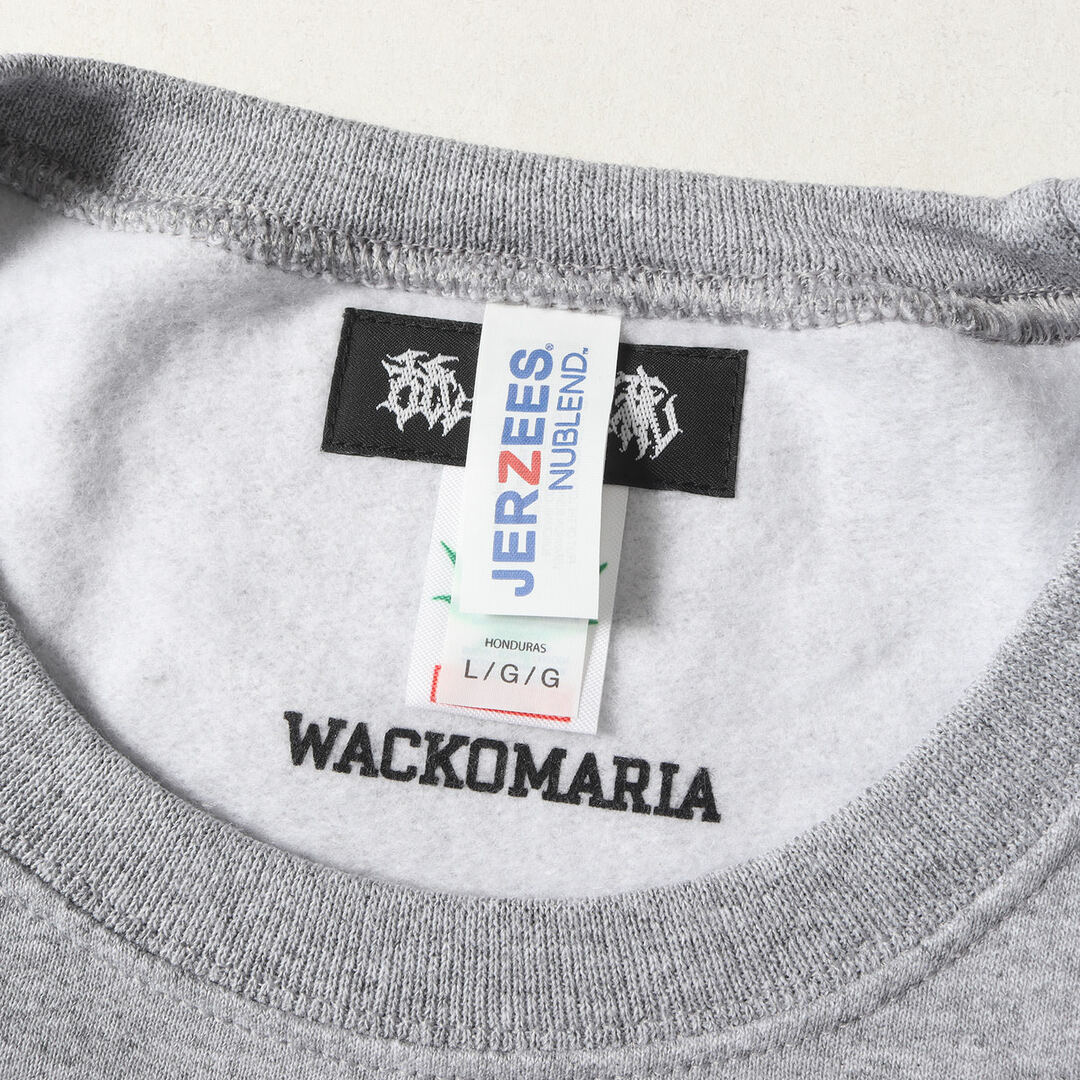 WACKO MARIA - 新品 WACKO MARIA ワコマリア スウェット サイズ:L 24SS 舐達麻 HIGH TIMES クルーネック スウェットシャツ (CREW NECK SWEAT SHIRT) グレー トップス トレーナー コラボ【メンズ】の通販 by ブランド古着のBEEGLE by BooBee ラクマ店|ワコマリアならラクマ WACKO MARIA - 新品 WACKO MARIA ワコマリア スウェット サイズ:L 24SS 舐達麻 HIGH TIMES クルーネック スウェットシャツ (CREW NECK SWEAT SHIRT) グレー トップス トレーナー コラボ【メンズ】の通販 by ブランド古着のBEEGLE by BooBee ラクマ店|ワコマリアならラクマ
