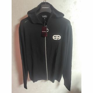 EMPORIO ARMANI - 新品・未使用 EMPORIO ARMANI ジップパーカー EMPORIO ARMANI - 新品・未使用 EMPORIO ARMANI ジップパーカー