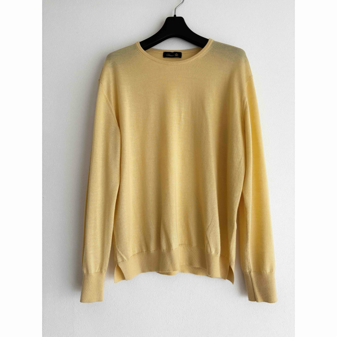 DRAWERカシミヤシルククルーネックニットドゥロワーblamink DRAWERカシミヤシルククルーネックニットドゥロワーblamink
