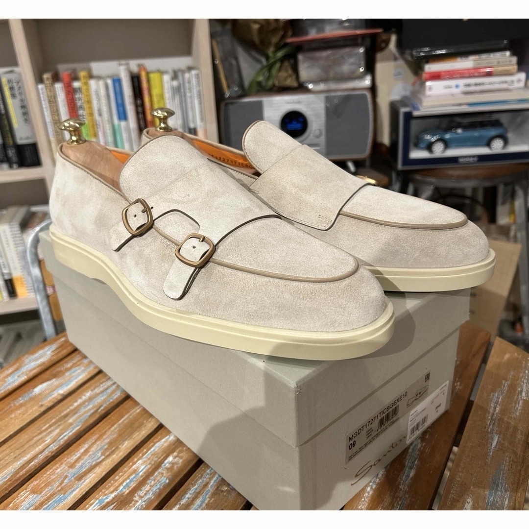 サントーニ santoni ダブルモンクローファー サントーニ santoni ダブルモンクローファー