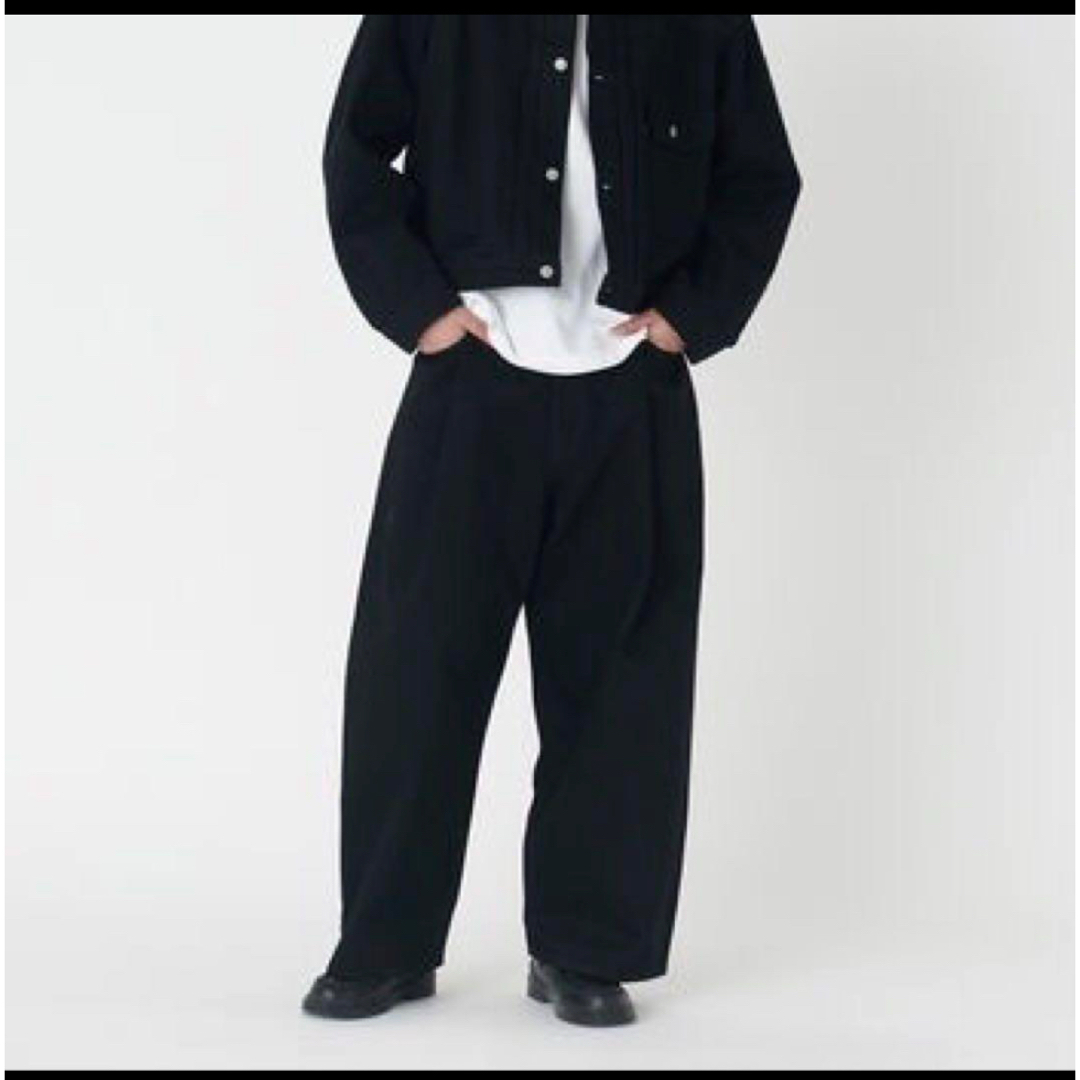 Levi's - LEVI'S WIDE PLEAT CROP MADE OF JAPANの通販 by うに Levi's - LEVI'S WIDE PLEAT CROP MADE OF JAPANの通販 by うに