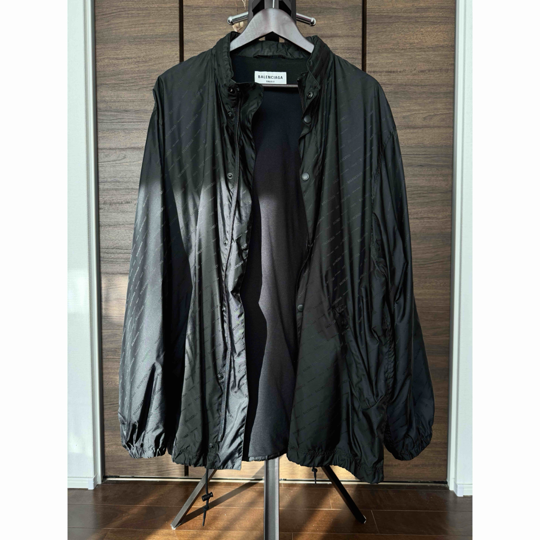 BALENCIAGA - BALENCIAGA ナイロンジャケット ロゴ バレンシアガ BALENCIAGA - BALENCIAGA ナイロンジャケット ロゴ バレンシアガ