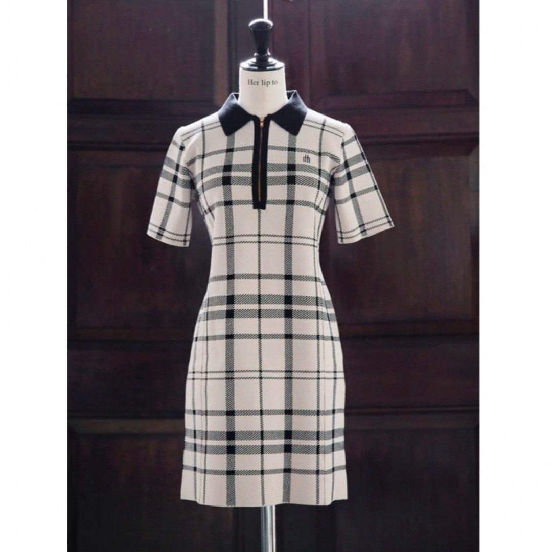 Trois Logo Knit Mini Dress Trois Logo Knit Mini Dress