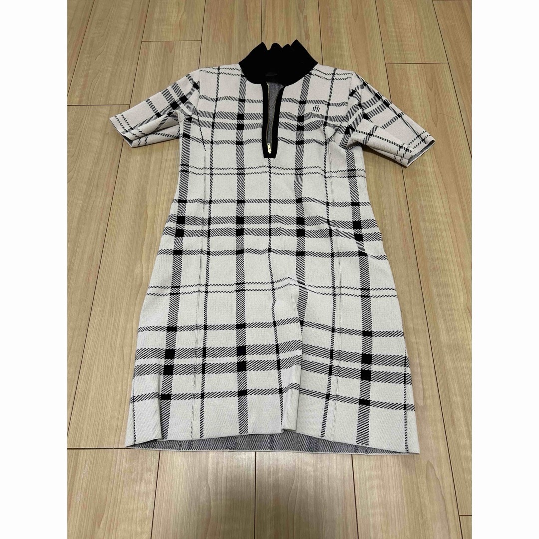 Trois Logo Knit Mini Dress Trois Logo Knit Mini Dress