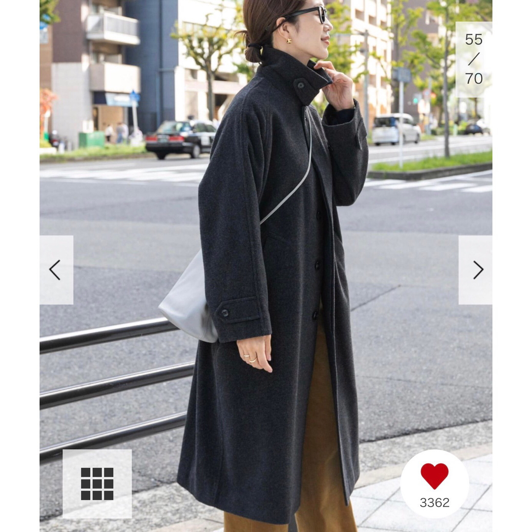 URBAN RESEARCH DOORS - 新品タグ付◉ S ウール100バルマカン URBAN RESEARCH DOORS - 新品タグ付◉ S ウール100バルマカン