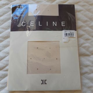セリーヌ(CELINE)のレディース ストッキング セリーヌ CELINE ベージュ 新品(タイツ/ストッキング)