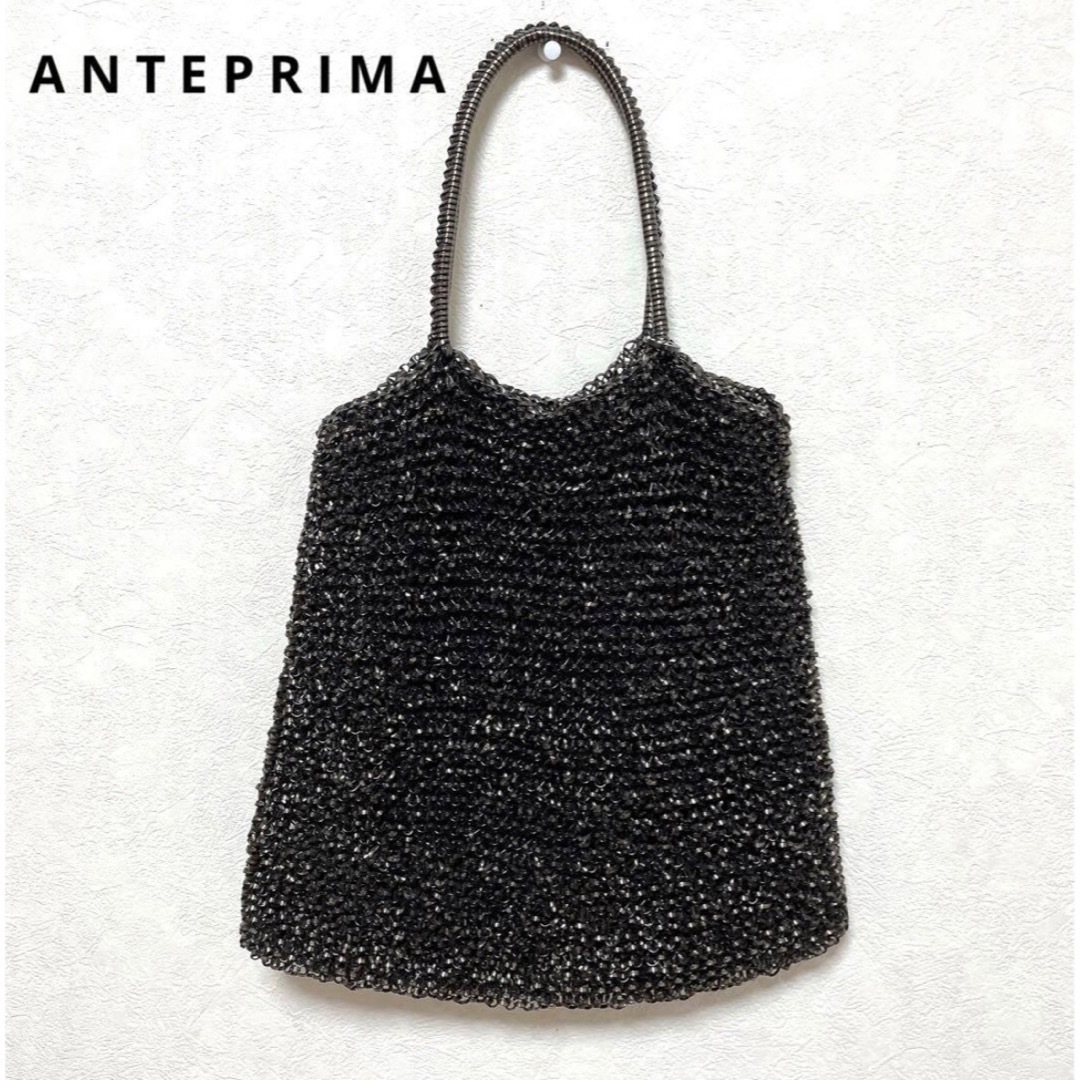 ANTEPRIMA ワイヤーバッグ スクエア ブラック ANTEPRIMA ワイヤーバッグ スクエア ブラック