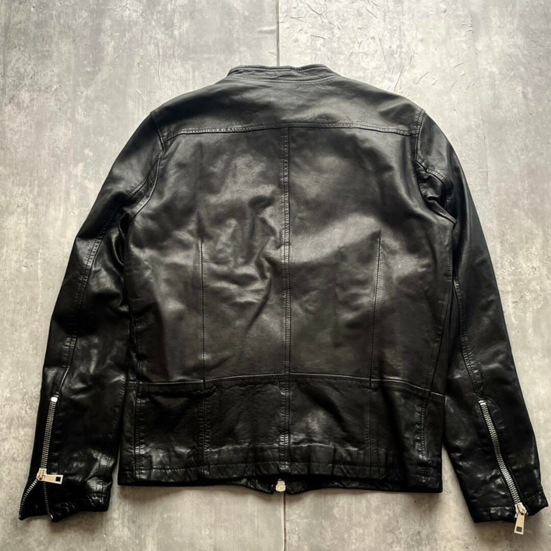 MUSHER セミダブル ライダースジャケット NANAギャル男 grunge MUSHER セミダブル ライダースジャケット NANAギャル男 grunge