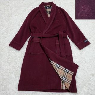 BURBERRY - Vintage BURBERRY'S ♪カシミヤ 羊毛ロングコート 紺 BURBERRY - Vintage BURBERRY'S ♪カシミヤ 羊毛ロングコート 紺