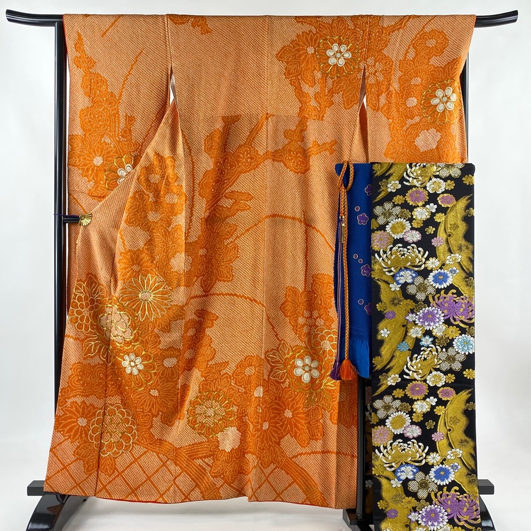 振袖 身丈162.5cm 裄丈66.5cm 正絹 秀品 振袖 身丈162.5cm 裄丈66.5cm 正絹 秀品