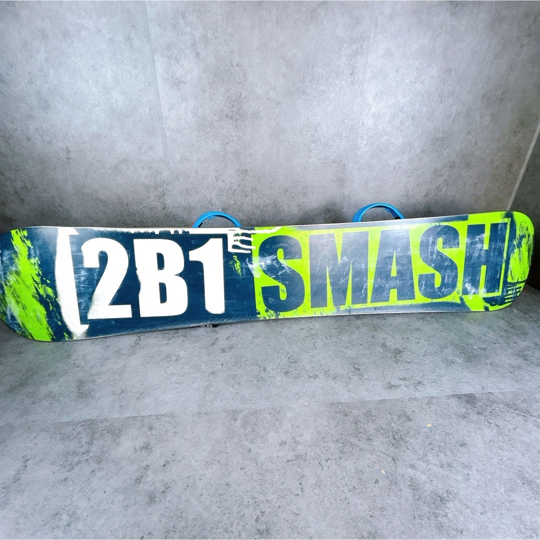 TWO B ONE 2B1 SMASH 151センチ×バイン×ブーツスノーボード TWO B ONE 2B1 SMASH 151センチ×バイン×ブーツスノーボード