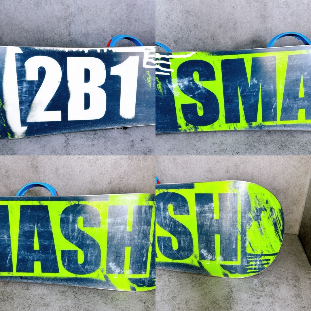 TWO B ONE 2B1 SMASH 151センチ×バイン×ブーツスノーボード TWO B ONE 2B1 SMASH 151センチ×バイン×ブーツスノーボード