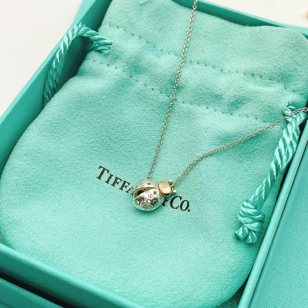 Tiffany & Co. レディ バグズ ネックレス てんとう虫 K18 Tiffany & Co. レディ バグズ ネックレス てんとう虫 K18