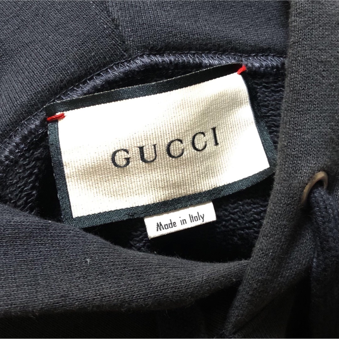 国内正規品 GUCCI パーカー ロゴ スウェット フーディー ブラック 黒 国内正規品 GUCCI パーカー ロゴ スウェット フーディー ブラック 黒