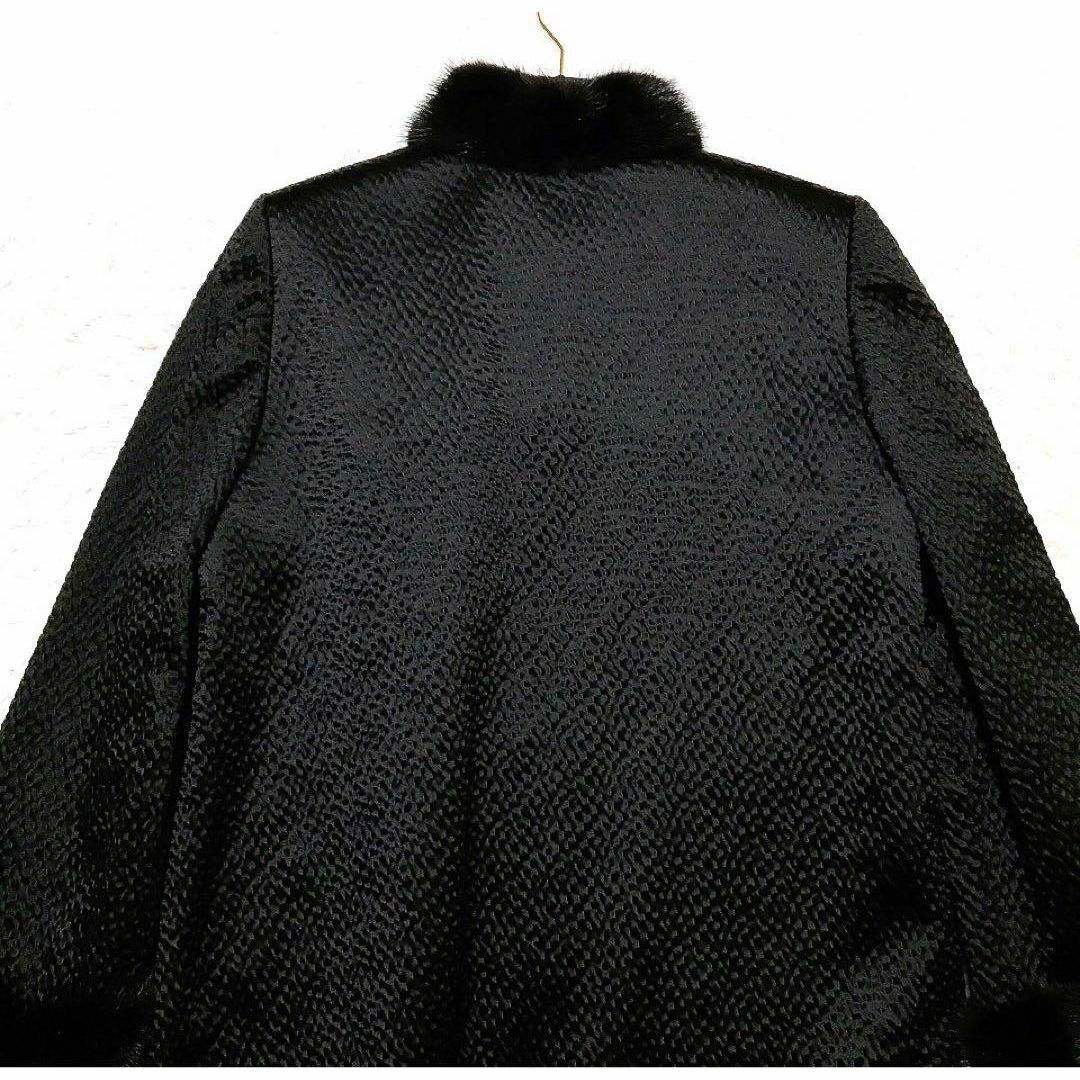 美品✨大きいサイズ 15号꧁ シャレブラン꧂ シルク 凸凹ロング 美品✨大きいサイズ 15号꧁ シャレブラン꧂ シルク 凸凹ロング