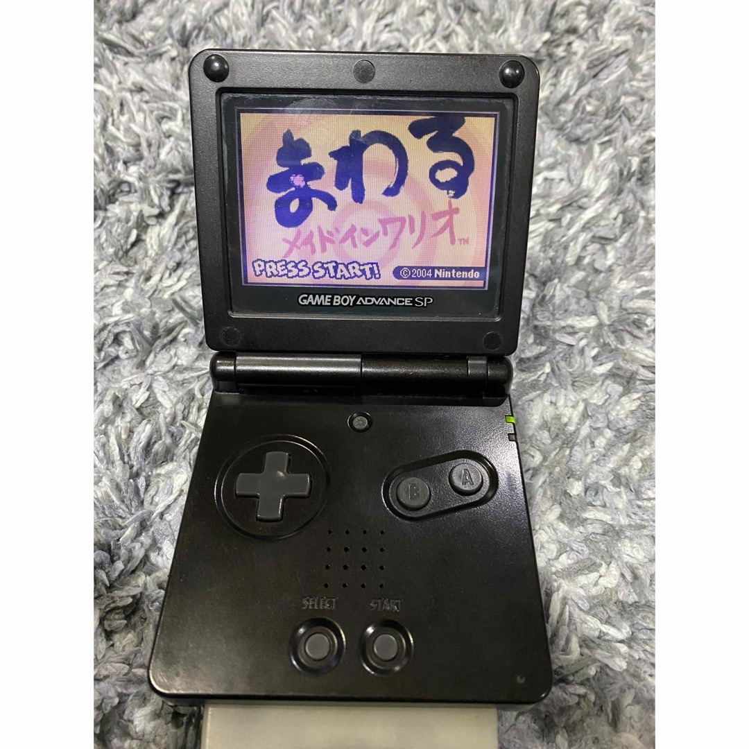 ゲームボーイアドバンス SP ブラック ゲームソフト7本セット ゲームボーイアドバンス SP ブラック ゲームソフト7本セット
