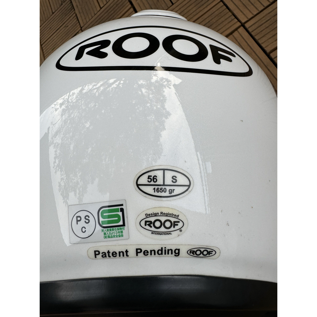 ROOF ボクサー ヘルメット サイズS シールド付き momo shoeiの ROOF ボクサー ヘルメット サイズS シールド付き momo shoeiの