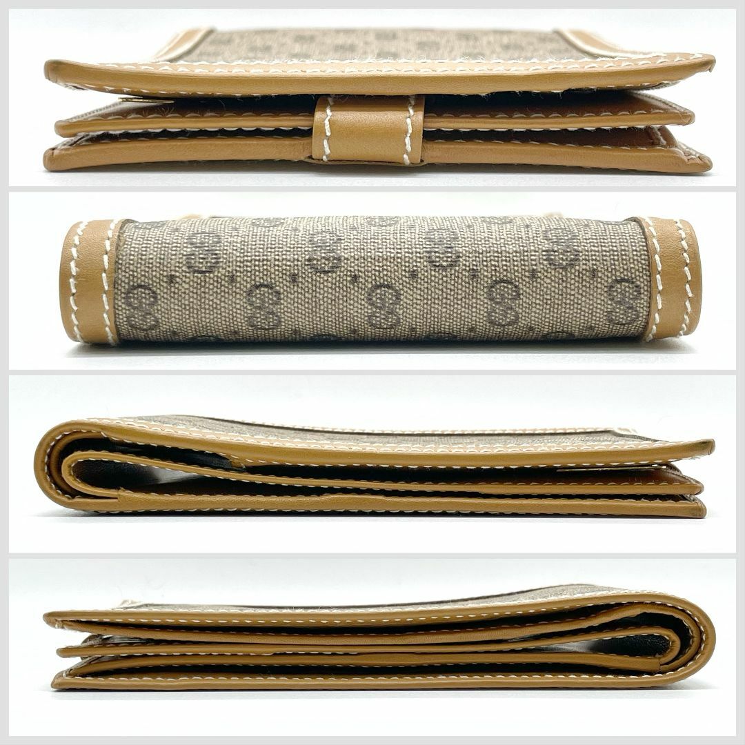 GUCCI - 希少☆GUCCI オールドグッチ マイクロ GGスプリーム 折 GUCCI - 希少☆GUCCI オールドグッチ マイクロ GGスプリーム 折