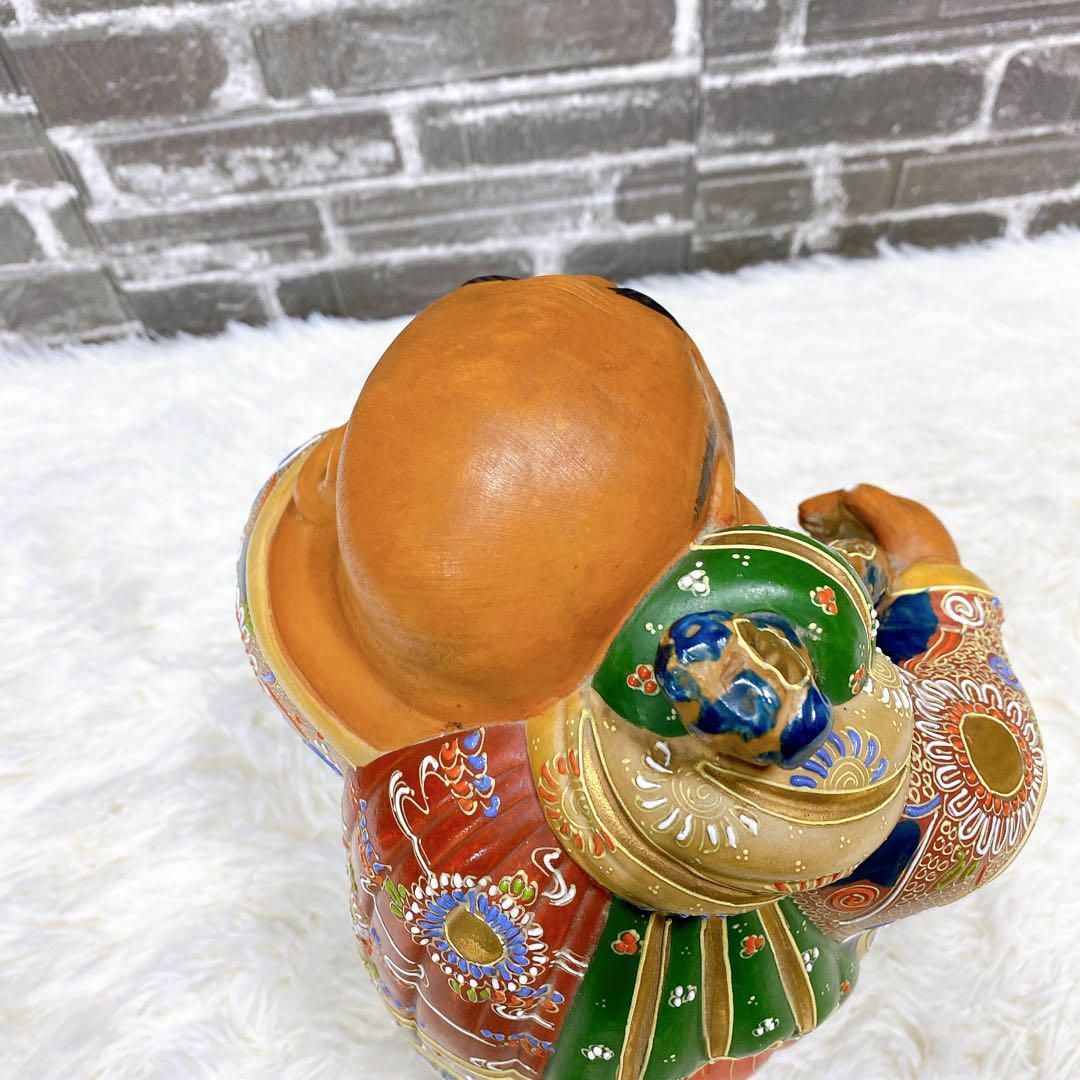 九谷焼 布袋様 七福神 特大37cm 金彩 縁起物 焼物 九谷焼 布袋様 七福神 特大37cm 金彩 縁起物 焼物