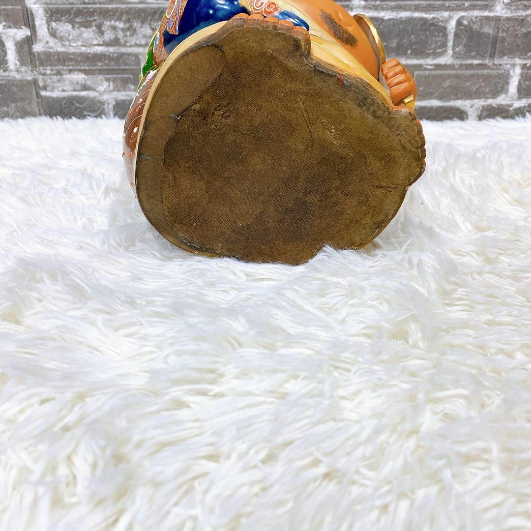 九谷焼 布袋様 七福神 特大37cm 金彩 縁起物 焼物 九谷焼 布袋様 七福神 特大37cm 金彩 縁起物 焼物