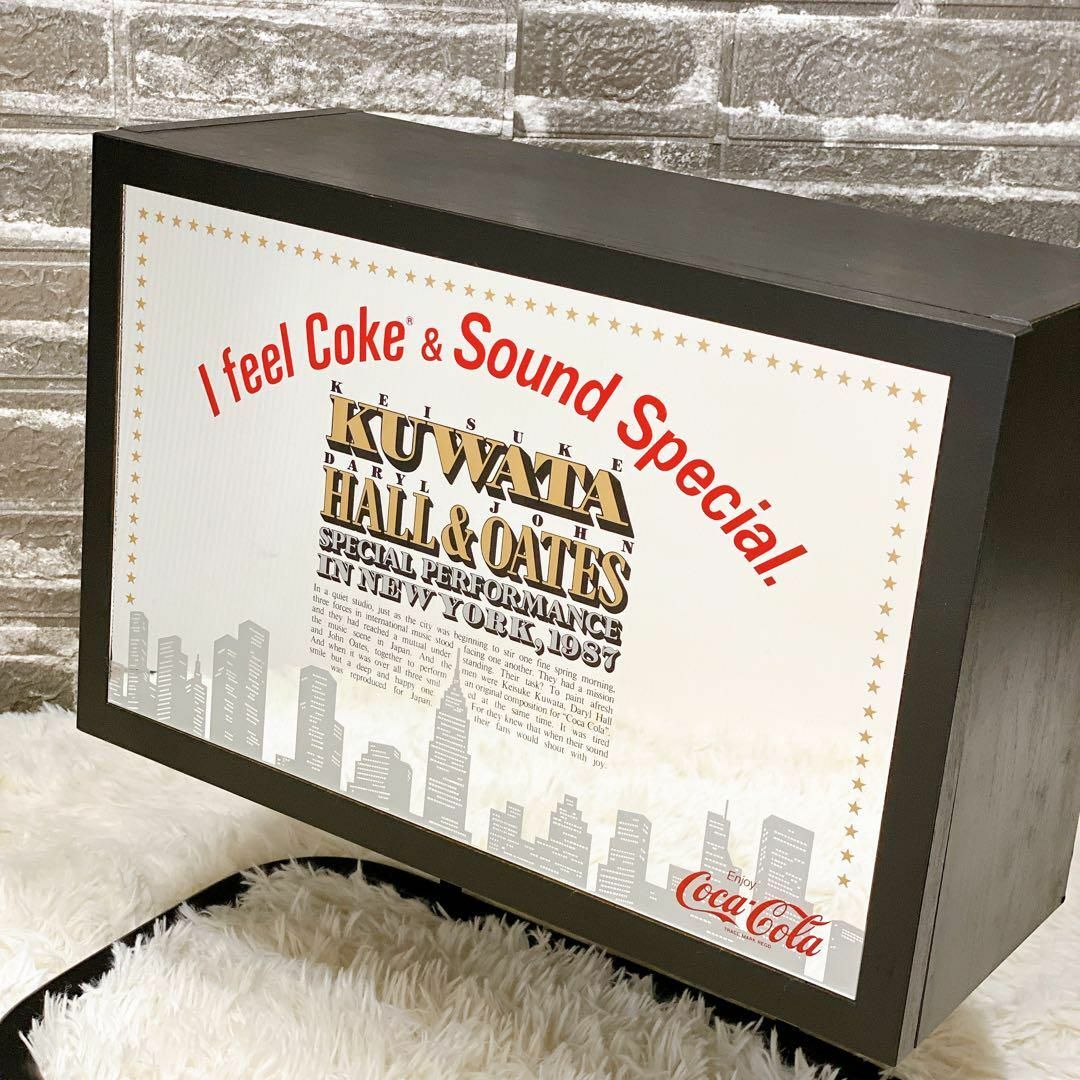 桑田佳祐 コカコーラパブミラー ボックス 収納 非売 サザン Coca 桑田佳祐 コカコーラパブミラー ボックス 収納 非売 サザン Coca