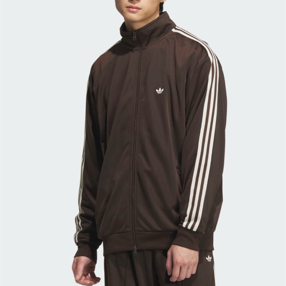 adidas トラックジャケット ジャージ ブラウン adidas トラックジャケット ジャージ ブラウン