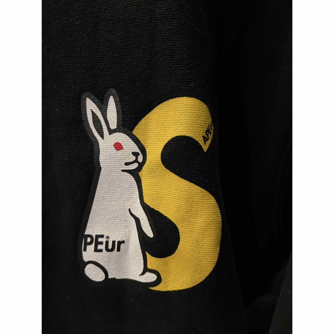 SAPEur FR2 コラボ クルーネック 黒 XL SAPEur FR2 コラボ クルーネック 黒 XL