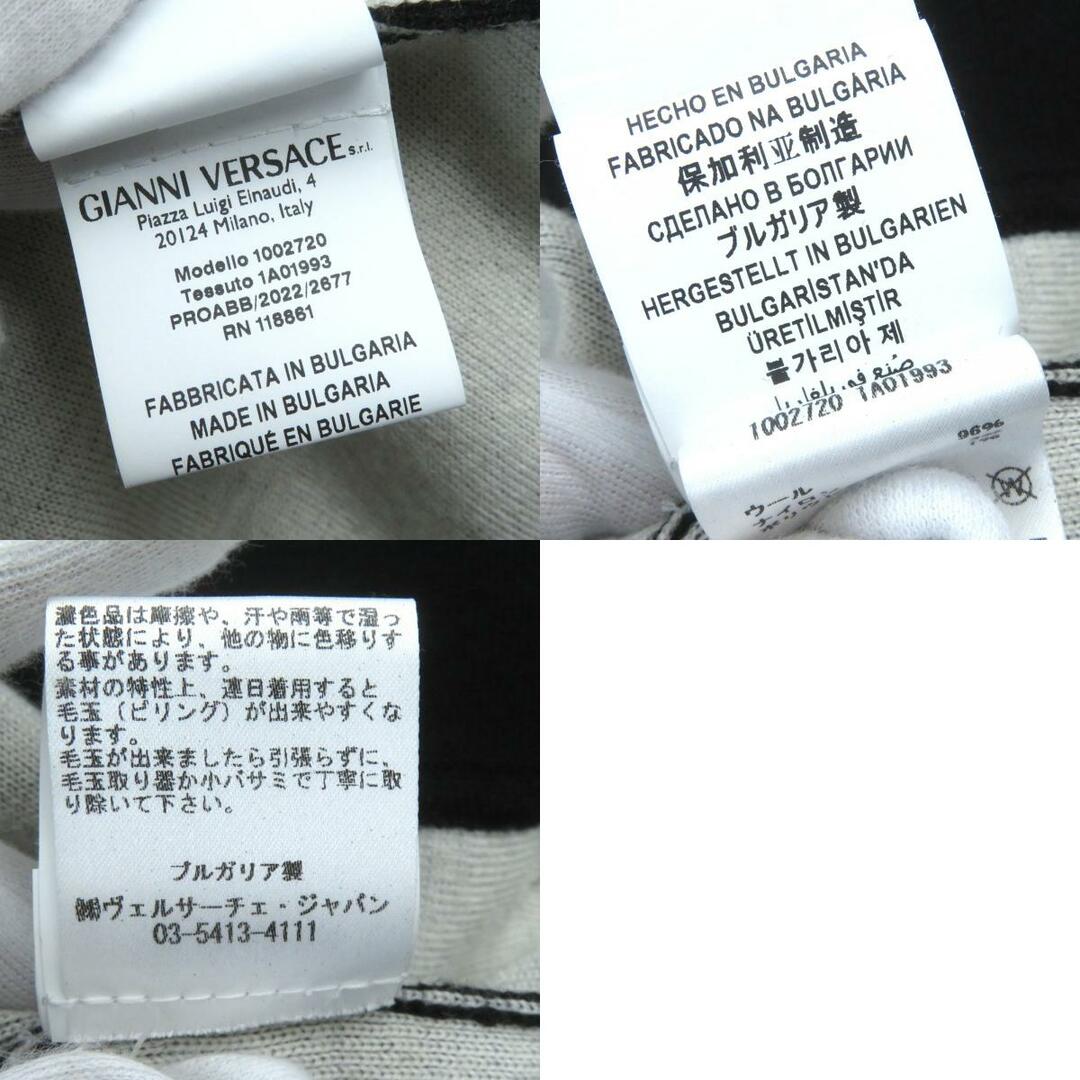 VERSACE - 美品△VERSACE ヴェルサーチ 2020年製 1002720 ウール VERSACE - 美品△VERSACE ヴェルサーチ 2020年製 1002720 ウール