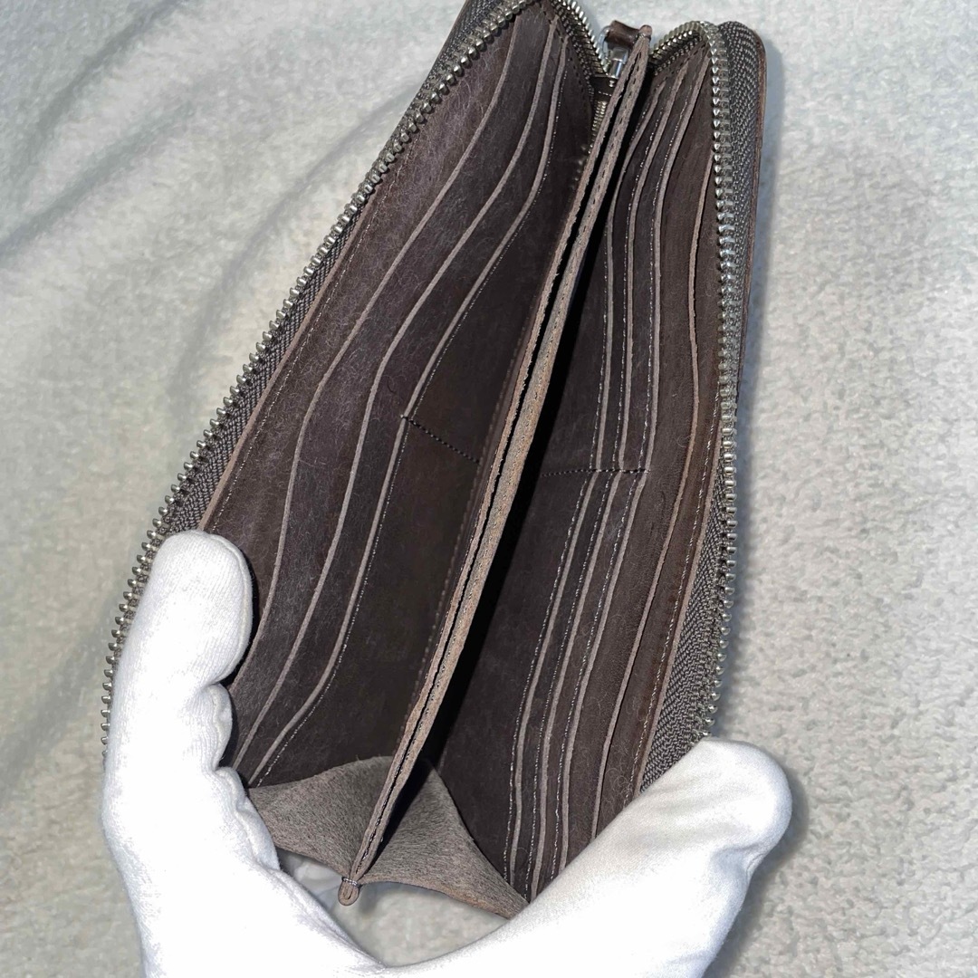 極美品 土屋鞄 限定マスターLファスナー 長財布 ウォームグレー 極美品 土屋鞄 限定マスターLファスナー 長財布 ウォームグレー