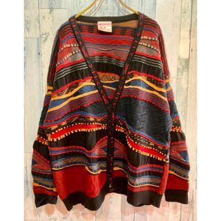 COOGI - 超レア 異次元のデザイン 芸術 フィッシュ柄 人物柄 COOGI - 超レア 異次元のデザイン 芸術 フィッシュ柄 人物柄