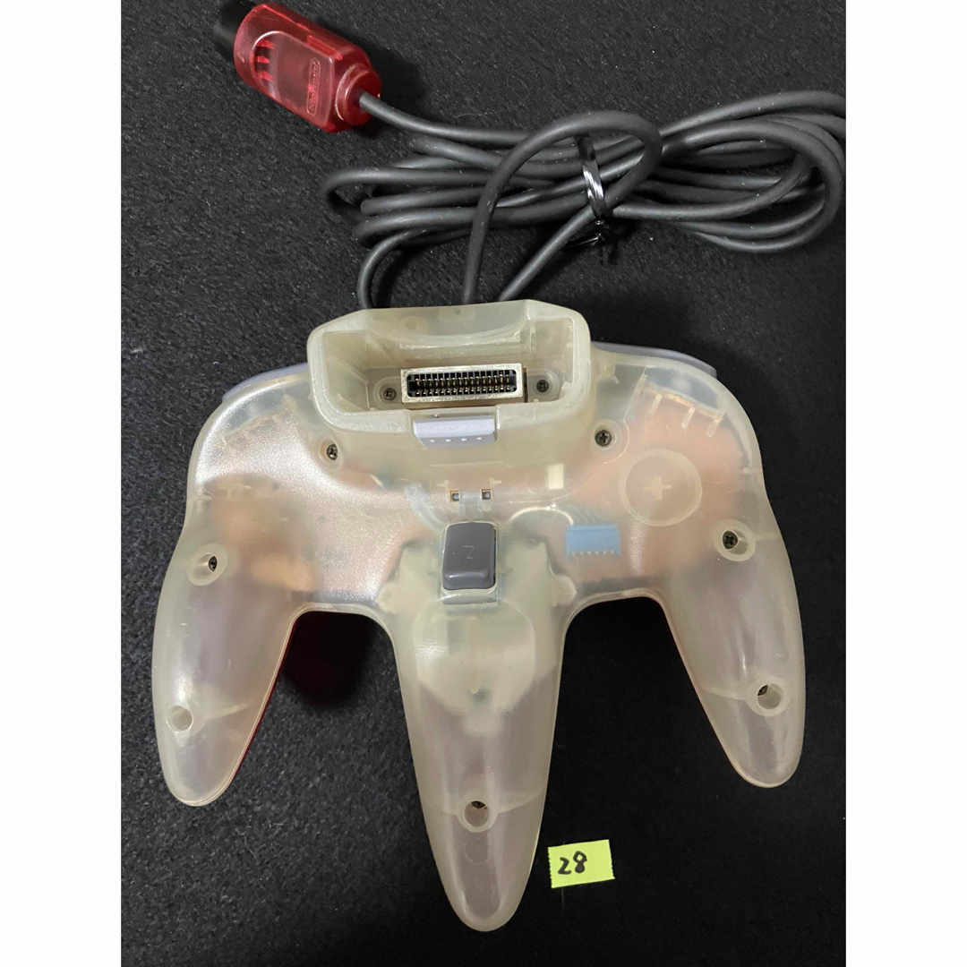 ニンテンドー64 本体一式 クリアレッド 動作品 希少カラー ニンテンドー64 本体一式 クリアレッド 動作品 希少カラー