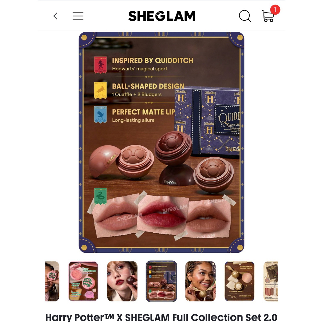ハリーポッター SHEGLAM コラボ フルコレクションセット 第一弾 ハリーポッター SHEGLAM コラボ フルコレクションセット 第一弾