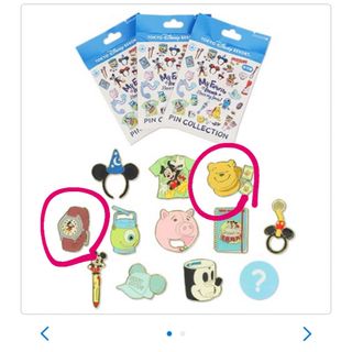ディズニー(Disney)のディズニー　ランダムピンバッジ(バッジ/ピンバッジ)