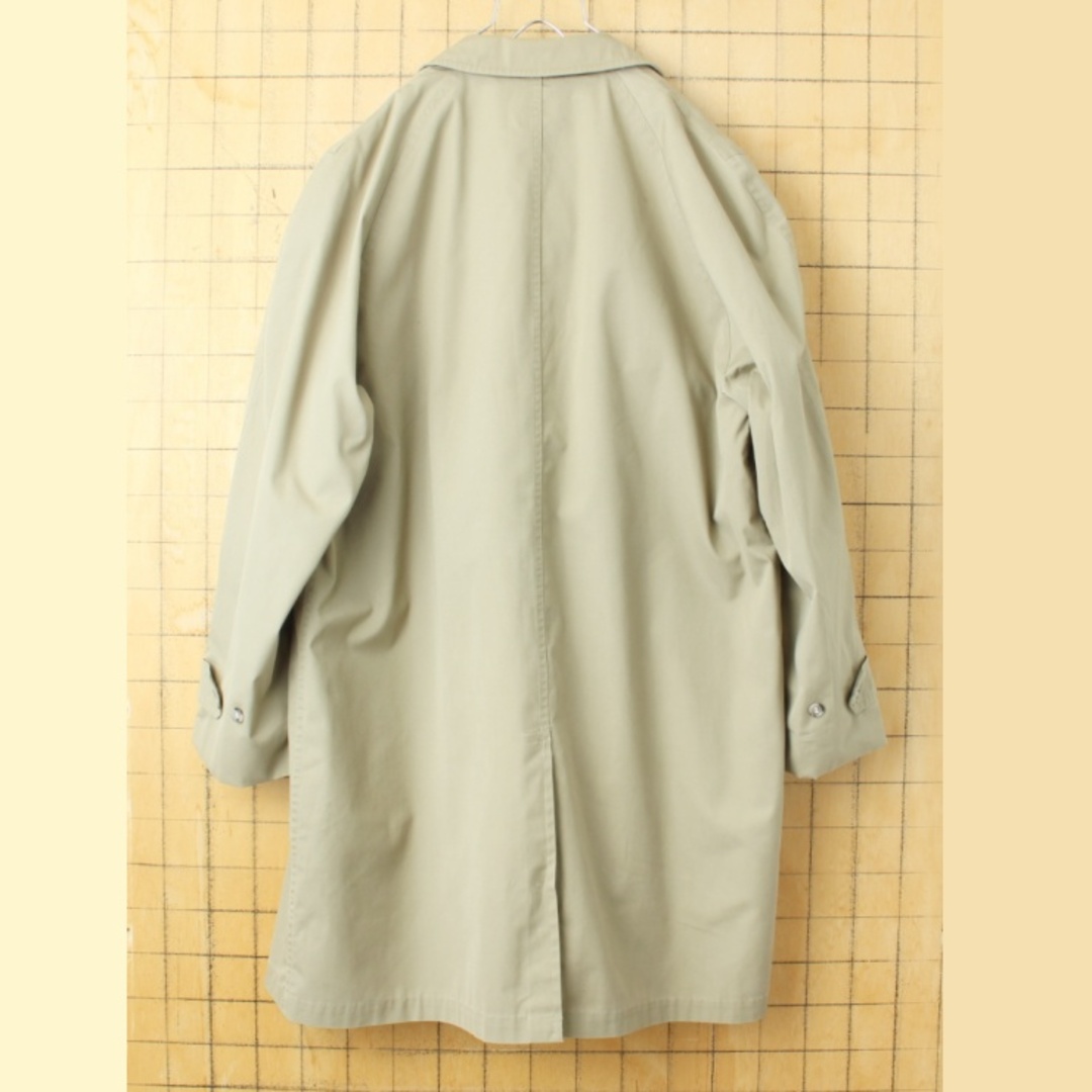 70s80s LONDON FOGステンカラーコート Lベージュ ボア aw89 70s80s LONDON FOGステンカラーコート Lベージュ ボア aw89