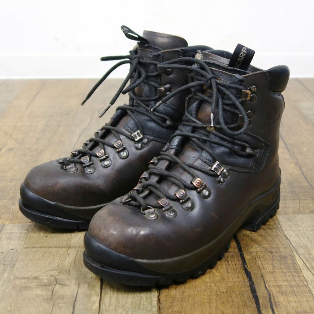 スカルパ SCARPA アイガー レザーブーツ 革靴 登山ブーツ EU42 スカルパ SCARPA アイガー レザーブーツ 革靴 登山ブーツ EU42