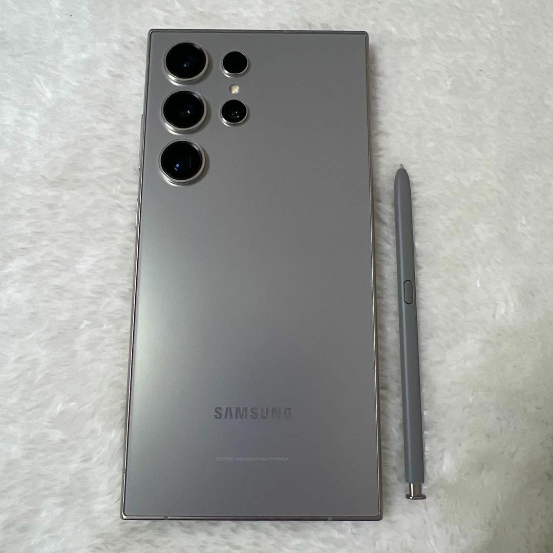 Galaxy S24Ultra チタニウムグレー 256GB 韓国版|スマートフォン本体 Galaxy S24Ultra チタニウムグレー 256GB 韓国版|スマートフォン本体