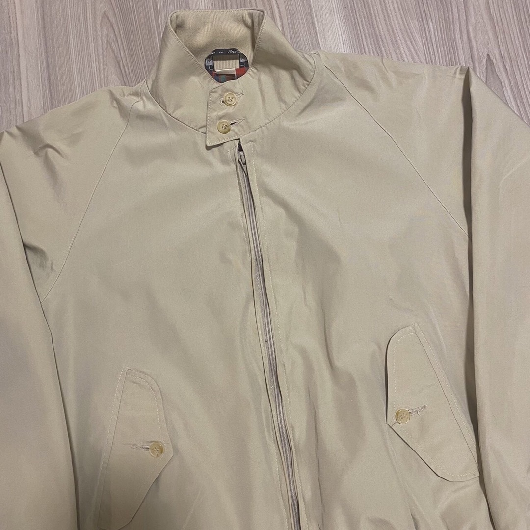 美品 80s バラクータ G9 ハリントン ジャケット OPTIジップ 英国製 美品 80s バラクータ G9 ハリントン ジャケット OPTIジップ 英国製