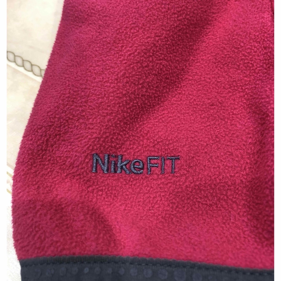 美品☆ナイキ フリースジャケット ピンク NIKE - Nike FIT THERMA ナイキ フリースジャケット ピンク